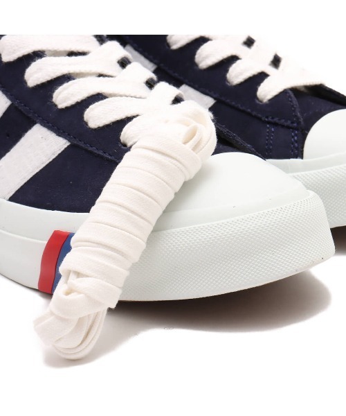 PRO-Keds(プロケッズ)の「PRO-Keds ROYAL PLUS SUEDE HI / プロケッズ ロイヤル プラス スエード ハイ(スニーカー・メンズ・ネイビー・25.5cm/28.5cm/28.0cm/27.5cm/27.0cm/26.5cm/26.0cm)」の4枚目の写真
