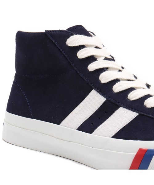 PRO-Keds(プロケッズ)の「PRO-Keds ROYAL PLUS SUEDE HI / プロケッズ ロイヤル プラス スエード ハイ(スニーカー・メンズ・ネイビー・25.5cm/28.5cm/28.0cm/27.5cm/27.0cm/26.5cm/26.0cm)」の6枚目の写真