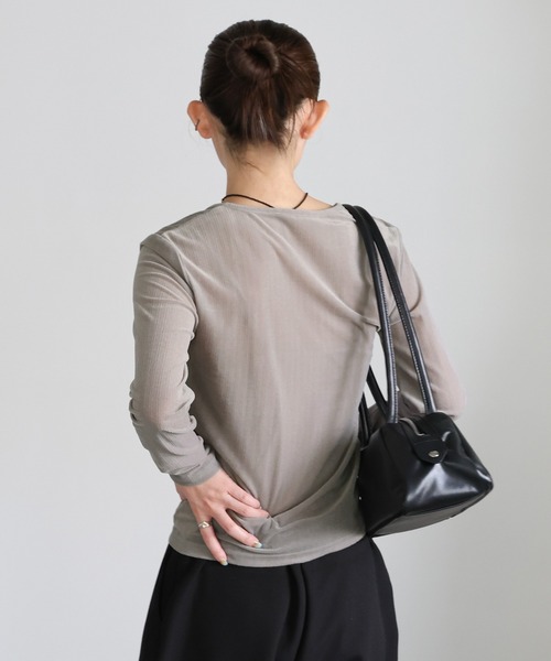 トップス ritooka SLY | FRONT HOOK RIB トップス (ニット ) |SHEL'TTER WEBSTORE