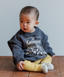 MAKE YOUR DAY | テクテクえらい人ファミリー裏毛トレーナー■80～140cm(スウェット)