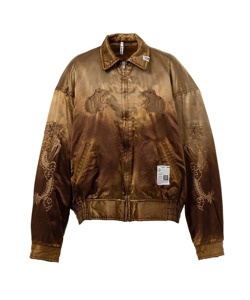 Maison MIHARA YASUHIRO(メゾンミハラヤスヒロ)の「Collared Souvenir Jacket(その他アウター・メンズ・ブラック/ブラウン・48/46)」の1枚目の写真