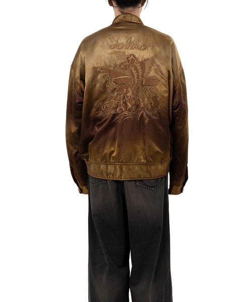 Maison MIHARA YASUHIRO(メゾンミハラヤスヒロ)の「Collared Souvenir Jacket(その他アウター・メンズ・ブラック/ブラウン・48/46)」の6枚目の写真