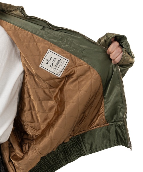 Maison MIHARA YASUHIRO(メゾンミハラヤスヒロ)の「Collared Souvenir Jacket(その他アウター・メンズ・ブラック/ブラウン・48/46)」の21枚目の写真
