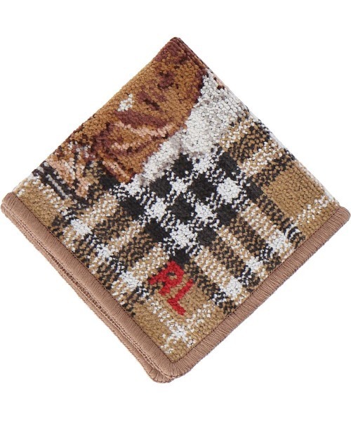 POLO RALPH LAUREN（ポロ ラルフ ローレン）の「シェニール織ハンカチ（ハンカチ/ハンドタオル・レディース・ベージュ/ピンク/ライトグリーン・FREE）」の5枚目の写真