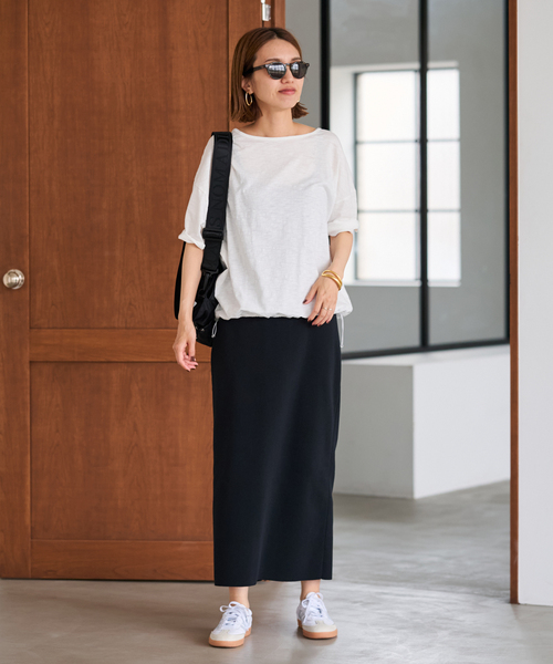 フルニードルニットミディスカート（スカート）｜FRAMeWORK
