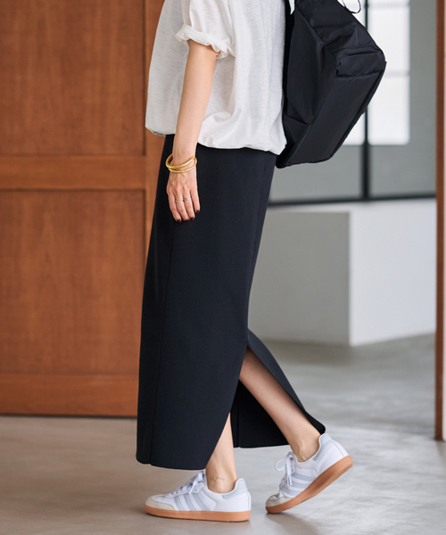 FRAMeWORK（フレームワーク）の「フルニードルニットミディスカート