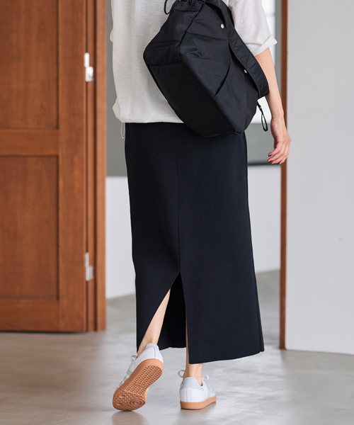 FRAMeWORK（フレームワーク）の「フルニードルニットミディスカート