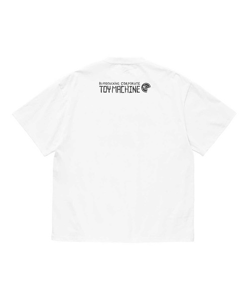 TOY MACHINE(トイ マシーン)の「TM HEAVY WEIGHT ED TEMPLETON SS TEE(Tシャツ/カットソー・メンズ・ホワイト/ブラック・M/L/XL)」の4枚目の写真