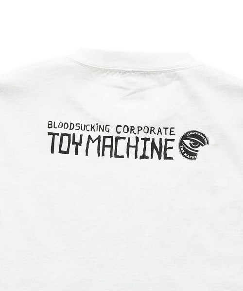 TOY MACHINE(トイ マシーン)の「TM HEAVY WEIGHT ED TEMPLETON SS TEE(Tシャツ/カットソー・メンズ・ホワイト/ブラック・M/L/XL)」の7枚目の写真