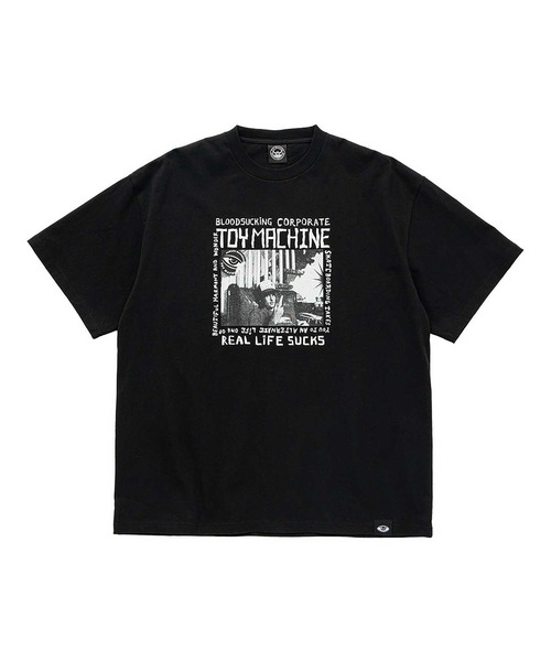 TOY MACHINE(トイ マシーン)の「TM HEAVY WEIGHT ED TEMPLETON SS TEE(Tシャツ/カットソー・メンズ・ホワイト/ブラック・M/L/XL)」の8枚目の写真
