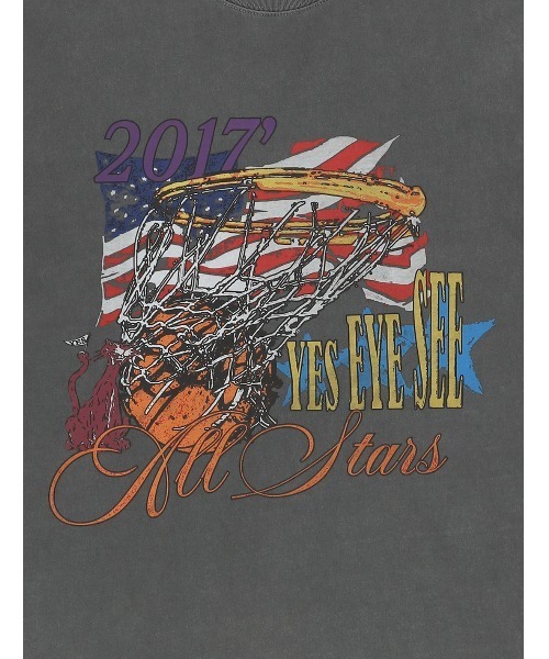 YESEYESEE(イエスアイシー)の「Y.E.S Goal In Tee(Tシャツ/カットソー・メンズ・チャコール/ナチュラル/ブルー・S/M/L/XL)」の8枚目の写真