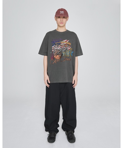 YESEYESEE(イエスアイシー)の「Y.E.S Goal In Tee(Tシャツ/カットソー・メンズ・チャコール/ナチュラル/ブルー・S/M/L/XL)」の10枚目の写真