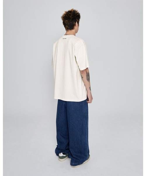 YESEYESEE(イエスアイシー)の「Y.E.S Goal In Tee(Tシャツ/カットソー・メンズ・チャコール/ナチュラル/ブルー・S/M/L/XL)」の22枚目の写真