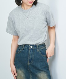 【Cross&Stitch】6.2オンス オープンエンドマックスウエイトバインダーネックTシャツ ヘビーウェイト 半袖 無地 OE1118
