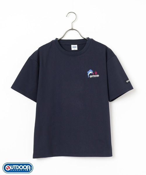 Honeys(ハニーズ)の「【速乾ドライ・UVカット】OUTDOOR PRODUCTS/半袖Tシャツ(Tシャツ/カットソー・レディース・ホワイト系その他/ネイビー/ホワイト×グレー/スミクロ/ライトベージュ/ピンク・L/S/M/LL)」の18枚目の写真