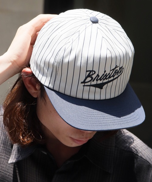 BRIXTON(ブリクストン)の「BRIXTON/ブリクストン THE LEAGUE MP SNPK キャップ(キャップ・メンズ・ホワイト・ONE SIZE)」の1枚目の写真