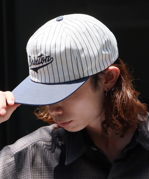 BRIXTON(ブリクストン)の「BRIXTON/ブリクストン THE LEAGUE MP SNPK キャップ(キャップ・メンズ・ホワイト・ONE SIZE)」の4枚目の写真