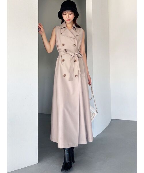 リゼクシー トレンチコート 美品 リゼクシー トレンチコート レース