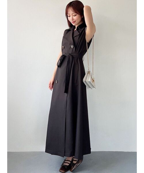 RESEXXY（リゼクシー）の「2WAY セパレートフレアトレンチコート（トレンチコート・レディース・ベージュ/ネイビー/ブラウン・FREE）」の22枚目の写真