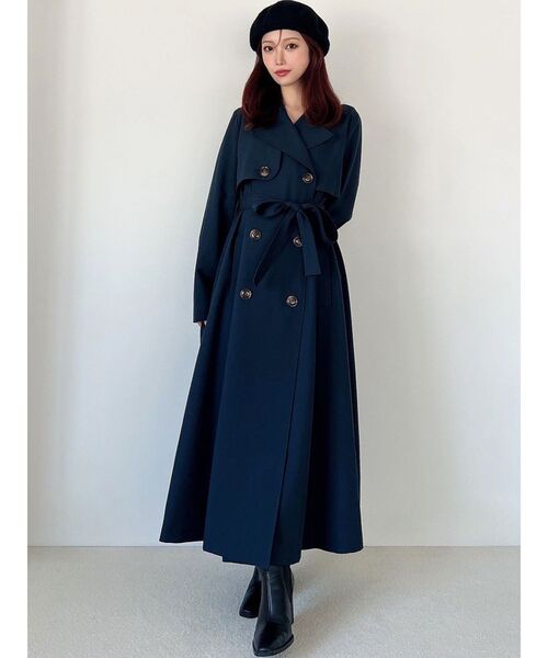 RESEXXY（リゼクシー） 2WAYセパレートフレアトレンチコート （BRN） RESEXXY（リゼクシー）の「2WAY セパレートフレアトレンチコート