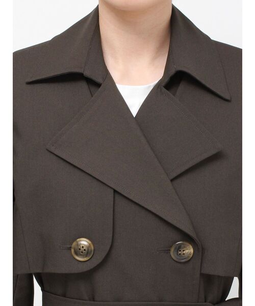 RESEXXY(リゼクシー)の「2WAY セパレートフレアトレンチコート(トレンチコート・レディース・ベージュ/ネイビー/ブラウン・FREE)」の5枚目の写真