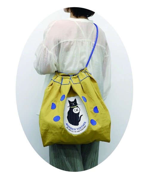 BACKYARD FAMILY(バックヤードファミリー)の「Eight Begin Bag Lサイズ(トートバッグ・レディース・ブラウン系その他/イエロー系その他/ブラック系その他・FREE)」の6枚目の写真