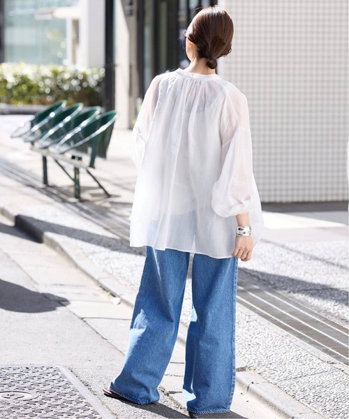 追加》ラミースキッパーシャツ（シャツ/ブラウス）｜SLOBE IENA