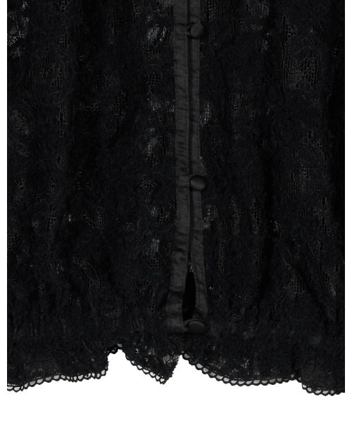 セール】BRUSHED LACE VOLUME BLOUSE（シャツ/ブラウス）｜Ameri