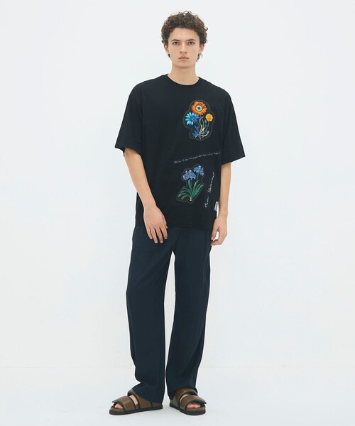 caban(キャバン)の「CABaN レーヨンシルクツイル 2タックワイドテーパードパンツ(その他パンツ・メンズ・ベージュ/ネイビー・S/M/L)」の3枚目の写真