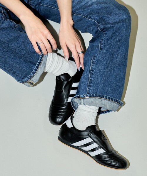 PUBLUX（パブリュクス）の「adidas/アディダス テコンドー/TAEKWONDO W[23.0~25.0cm]【限定展開】（スニーカー・メンズ・ホワイト/ブラック・25.0cm/23.0cm/24.0cm）」の4枚目の写真