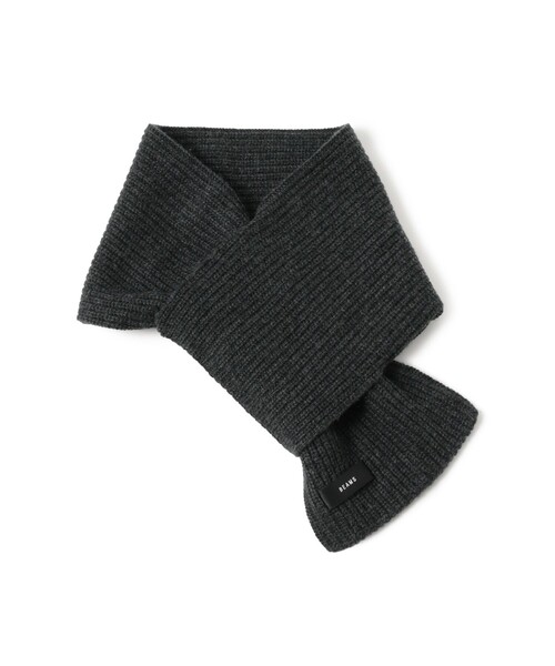 BEAMS（ビームス）の「ショート マフラー（マフラー・メンズ・サックスブルー/グレー/チャコールグレー/イエロー系その他5・ONE SIZE）」の2枚目の写真