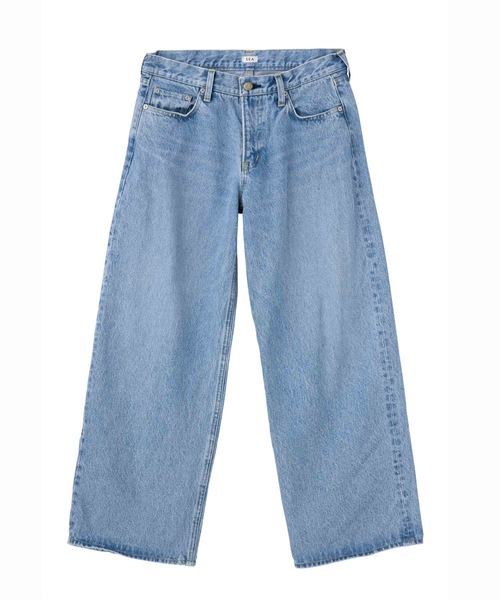 SEA（シー）の「14oz ワイド デニムパンツ（デニムパンツ・レディース・グレー/ライトブルー・0/1）」の6枚目の写真