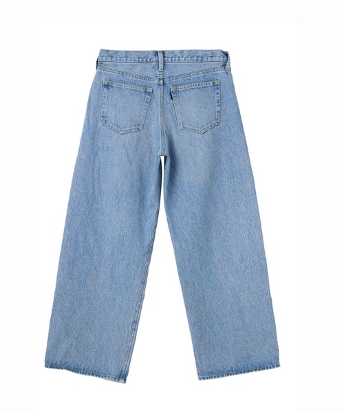 SEA（シー）の「14oz ワイド デニムパンツ（デニムパンツ・レディース・グレー/ライトブルー・0/1）」の7枚目の写真
