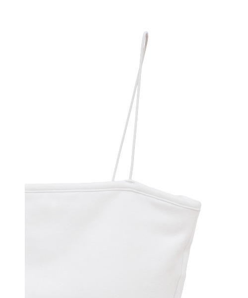 トップス CLANE THIN CORD BANDEAU TOPS White CLANE(クラネ)のTHIN CORD BANDEAU TOPS通販 | LEEマルシェ