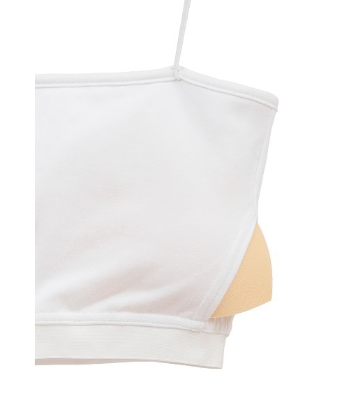 CLANE THIN CORD BANDEAU TOPS ホワイト THIN CORD BANDEAU TOPS｜TOPS(トップス)｜CLANE OFFICIAL