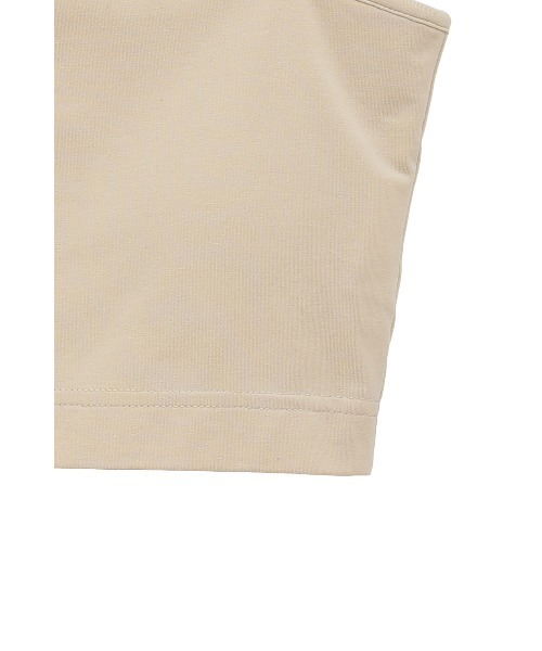 CLANE（クラネ）の「THIN CORD BANDEAU TOPS（キャミソール・レディース・ブラック/ホワイト/ベージュ・1/2）」の18枚目の写真