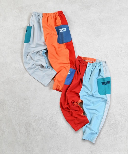 LSP WOW（エルエスピーワオ）の「【LSP WOW!】両面ミニ裏毛ロングパンツ（スウェットパンツ・キッズ・ネイビー/グリーン系その他/ブルー系その他/レッド/ライトグレー/グリーン/オレンジ系その他/グレー/カーキ/ブラック・110/100/90/80/130/120）」の10枚目の写真