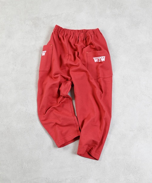 LSP WOW（エルエスピーワオ）の「【LSP WOW!】両面ミニ裏毛ロングパンツ（スウェットパンツ・キッズ・ネイビー/グリーン系その他/ブルー系その他/レッド/ライトグレー/グリーン/オレンジ系その他/グレー/カーキ/ブラック・110/100/90/80/130/120）」の9枚目の写真