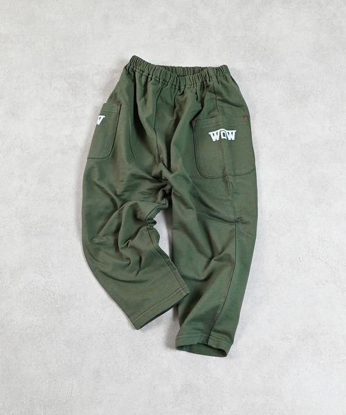 LSP WOW（エルエスピーワオ）の「【LSP WOW!】両面ミニ裏毛ロングパンツ（スウェットパンツ・キッズ・ネイビー/グリーン系その他/ブルー系その他/レッド/ライトグレー/グリーン/オレンジ系その他/グレー/カーキ/ブラック・110/100/90/80/130/120）」の5枚目の写真