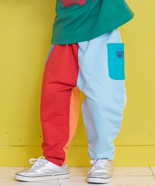 LSP WOW（エルエスピーワオ）の「【LSP WOW!】両面ミニ裏毛ロングパンツ（スウェットパンツ・キッズ・ネイビー/グリーン系その他/ブルー系その他/レッド/ライトグレー/グリーン/オレンジ系その他/グレー/カーキ/ブラック・110/100/90/80/130/120）」の18枚目の写真