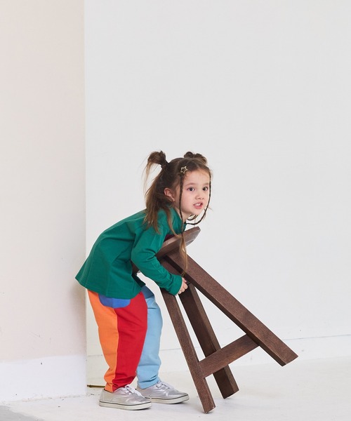 LSP WOW（エルエスピーワオ）の「【LSP WOW!】両面ミニ裏毛ロングパンツ（スウェットパンツ・キッズ・ネイビー/グリーン系その他/ブルー系その他/レッド/ライトグレー/グリーン/オレンジ系その他/グレー/カーキ/ブラック・110/100/90/80/130/120）」の20枚目の写真