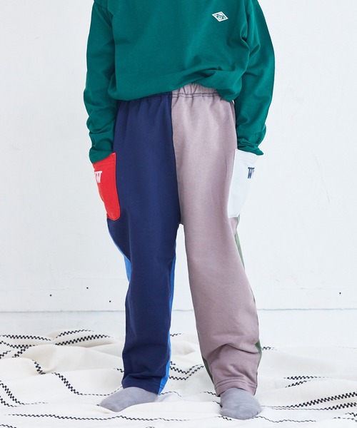 LSP WOW（エルエスピーワオ）の「【LSP WOW!】両面ミニ裏毛ロングパンツ（スウェットパンツ・キッズ・ネイビー/グリーン系その他/ブルー系その他/レッド/ライトグレー/グリーン/オレンジ系その他/グレー/カーキ/ブラック・110/100/90/80/130/120）」の14枚目の写真