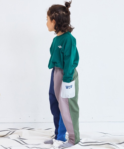 LSP WOW（エルエスピーワオ）の「【LSP WOW!】両面ミニ裏毛ロングパンツ（スウェットパンツ・キッズ・ネイビー/グリーン系その他/ブルー系その他/レッド/ライトグレー/グリーン/オレンジ系その他/グレー/カーキ/ブラック・110/100/90/80/130/120）」の17枚目の写真