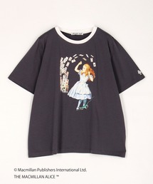 THE MACMILLAN ALICE マクミラン・アリスプリントコラボTシャツ