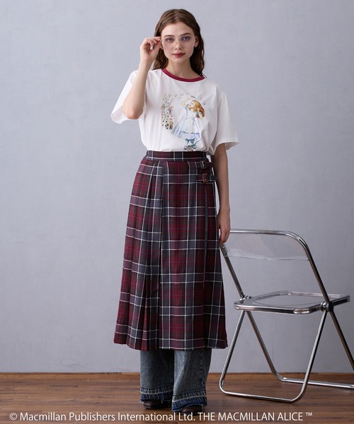 NICOLE CLUB(ニコル クラブ)の「THE MACMILLAN ALICE マクミラン・アリスプリントコラボTシャツ(Tシャツ/カットソー・レディース・その他2/その他1/チャコール・FREE)」の10枚目の写真