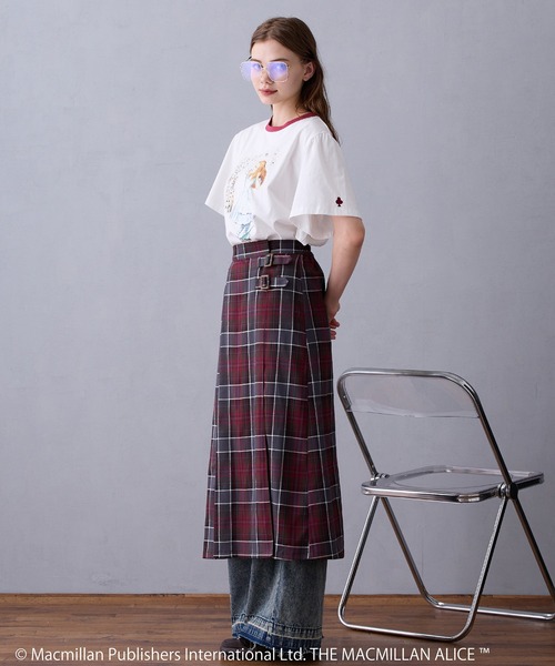 NICOLE CLUB(ニコル クラブ)の「THE MACMILLAN ALICE マクミラン・アリスプリントコラボTシャツ(Tシャツ/カットソー・レディース・その他2/その他1/チャコール・FREE)」の11枚目の写真