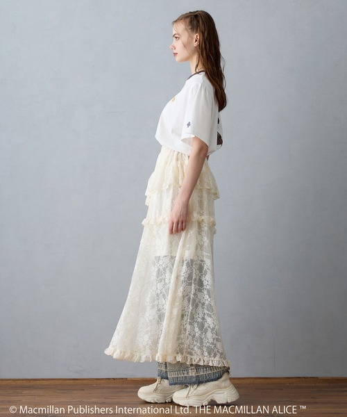 NICOLE CLUB(ニコル クラブ)の「THE MACMILLAN ALICE マクミラン・アリスプリントコラボTシャツ(Tシャツ/カットソー・レディース・その他2/その他1/チャコール・FREE)」の15枚目の写真