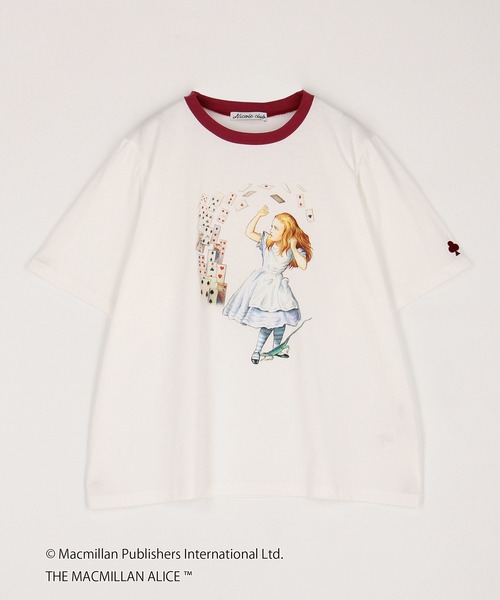 NICOLE CLUB(ニコル クラブ)の「THE MACMILLAN ALICE マクミラン・アリスプリントコラボTシャツ(Tシャツ/カットソー・レディース・その他2/その他1/チャコール・FREE)」の20枚目の写真