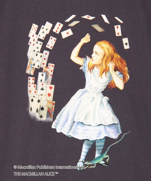 NICOLE CLUB(ニコル クラブ)の「THE MACMILLAN ALICE マクミラン・アリスプリントコラボTシャツ(Tシャツ/カットソー・レディース・その他2/その他1/チャコール・FREE)」の13枚目の写真