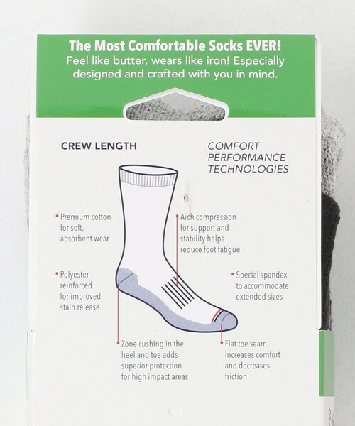 Steven Alan（スティーブンアラン）の「＜Made in America Socks＞ CTN 2P SOCKS/ソックス（ソックス/靴下・メンズ・ホワイト/ブラック・FREE）」の13枚目の写真